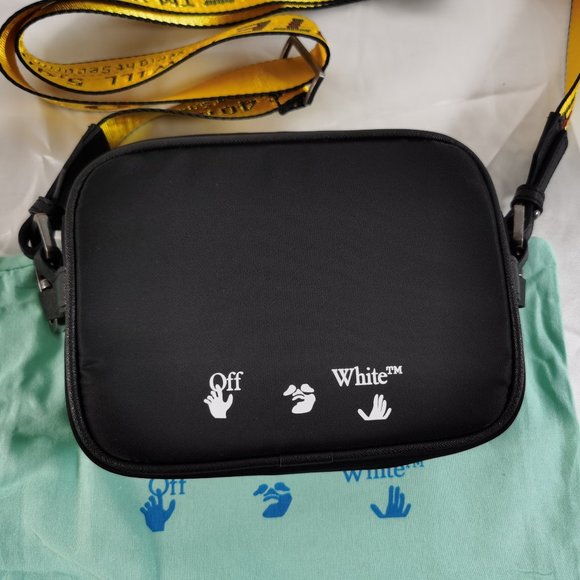 OFF-White logo crossbody bag New - Picture 3 of 7